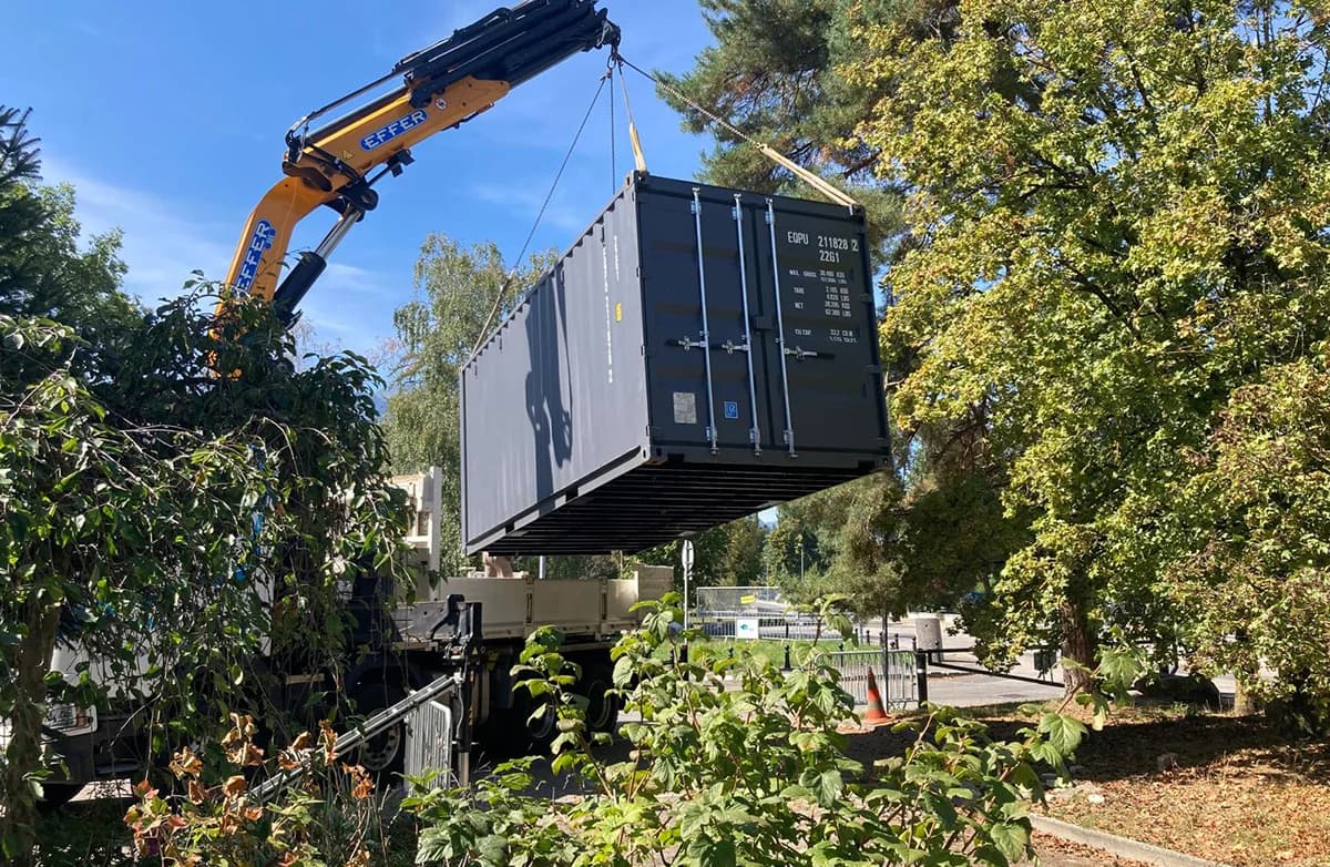 Container de stockage garde-meuble Haute-Savoie